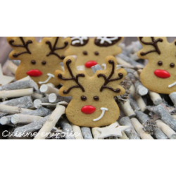 Sablés de Noël Rudolph le Renne